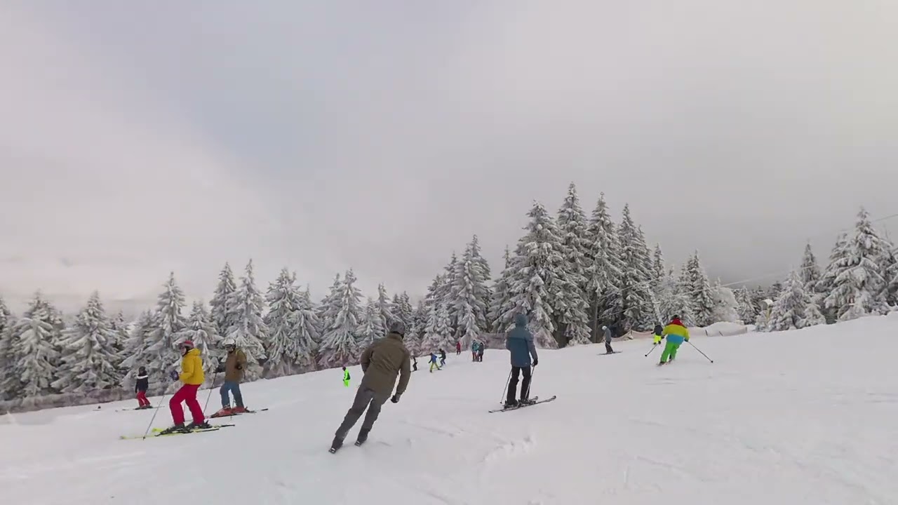 Skiabfahrten am Klínovec (Keilberg) ⛷️