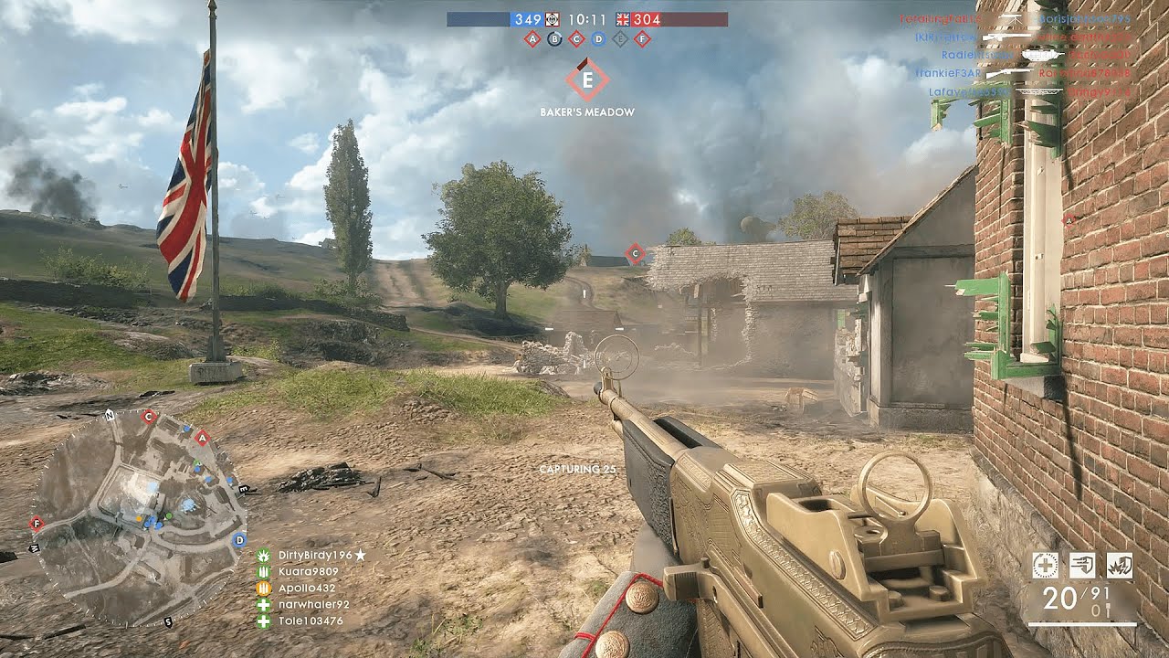 Battlefield 1: Conquest Gameplay Full Match (No Commentary)