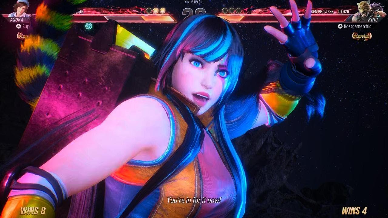 Asuka Vs king 1