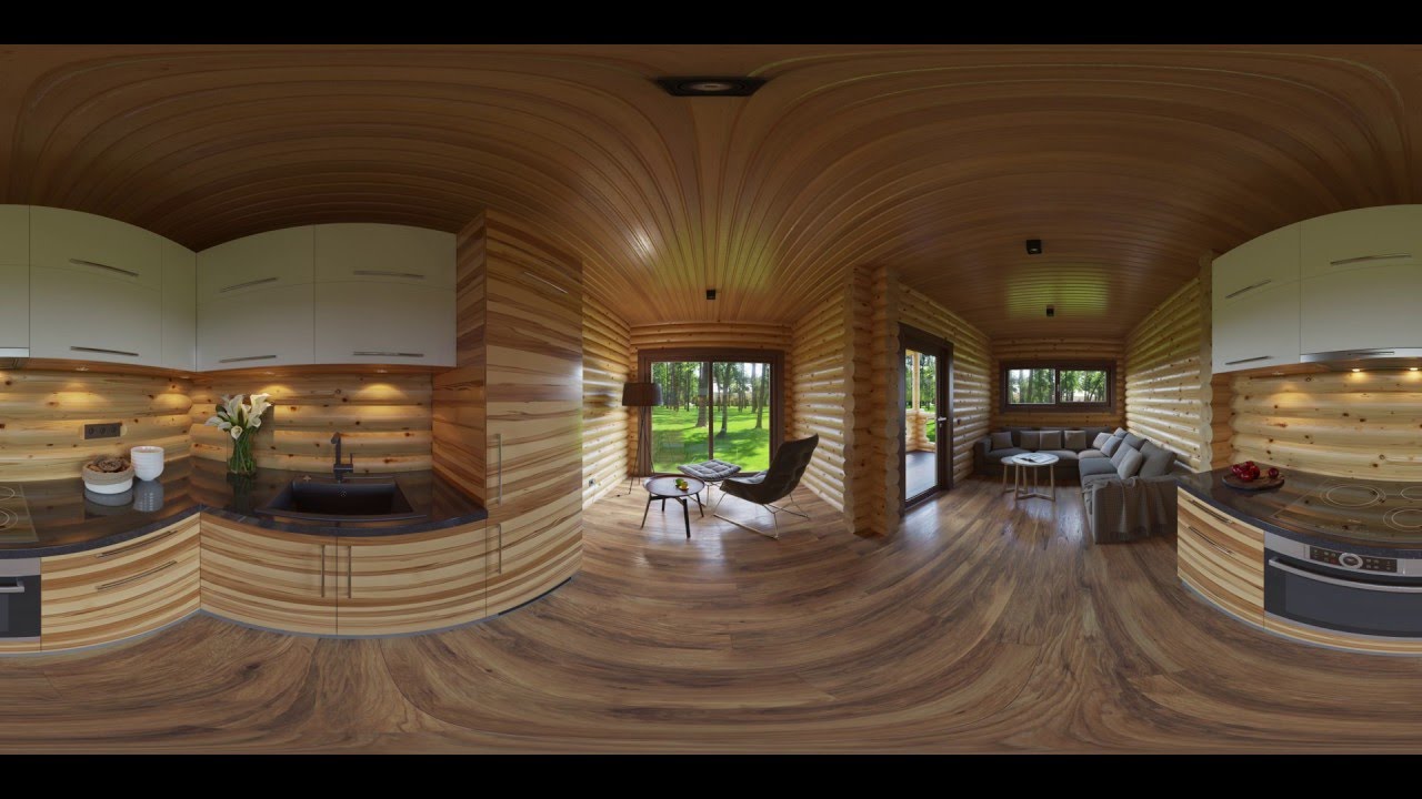 Guest log house by Gargur Finger Joint LTD