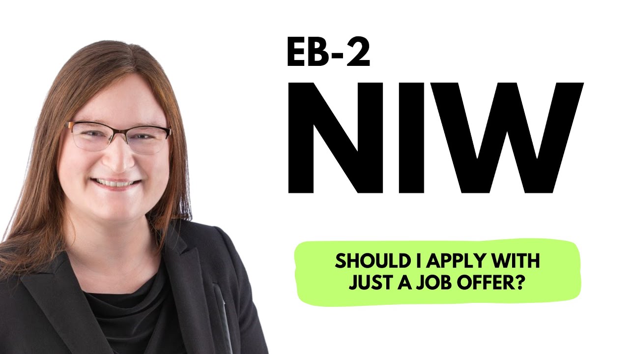 Should I apply for EB-2 NIW with just a job offer?