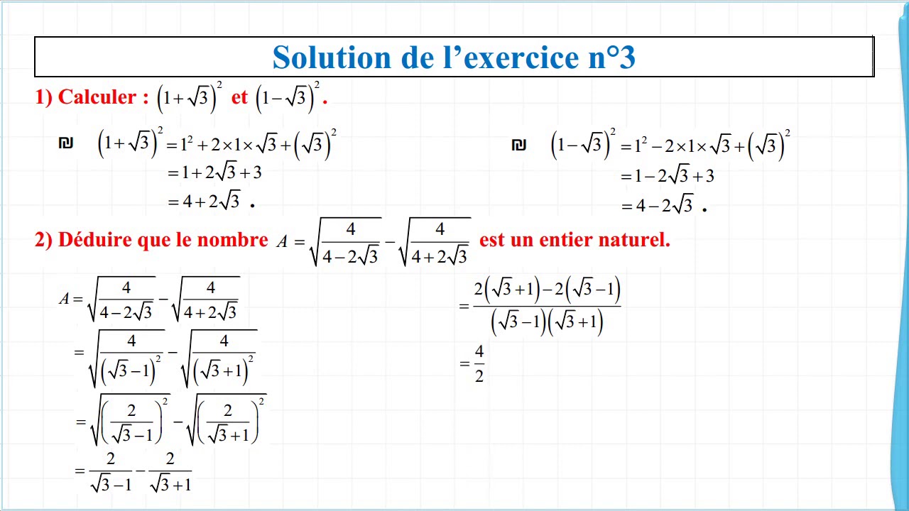 Test de diagnostic numéro 01
