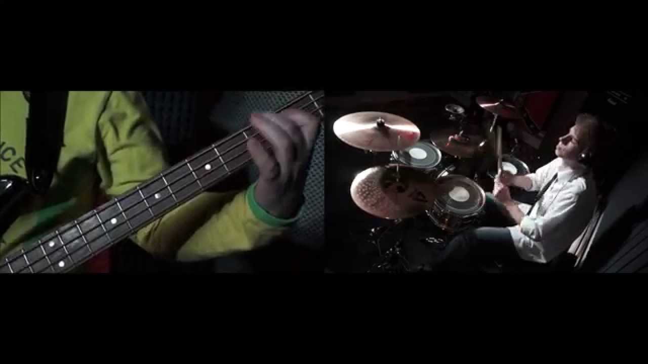 Nickelback - When We Stand Together (drum-bass cover)