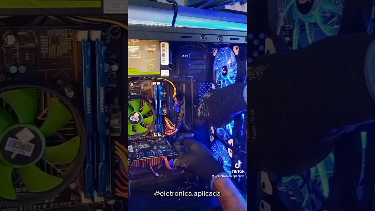 Pequeno upgrade de um PC I7 terceira gera&ccedil;&atilde;o.