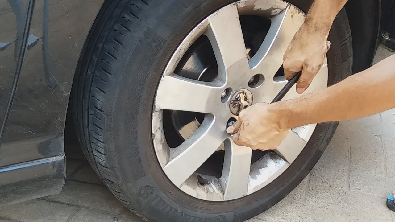 Como cambiar rueda pinchada