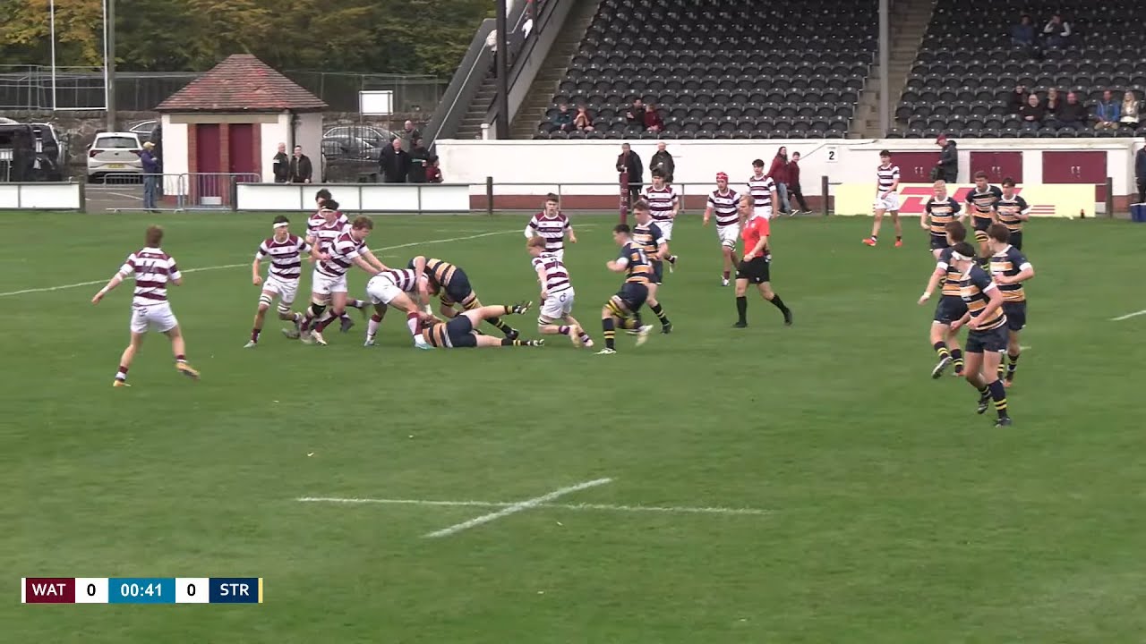 George Watson's College 1st XV vs. Strathallan School 1st XV | Schools Rugby |  5/10/2024
