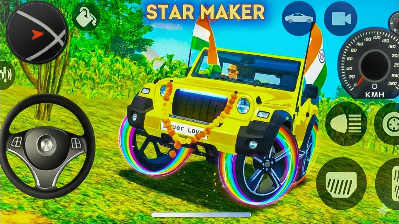 🔥 THAR ON FIRE! 😱 Gadi Wala Game का सबसे तेज़ रेस मोड 🏁 Car Game Android #Gameplay