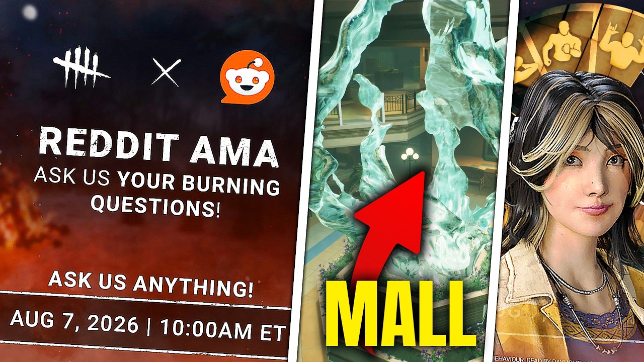 DBD AMA: превью новой карты &laquo;Торговый центр&raquo;, колесо эмоций выживших, обновление Болот, магазин M...