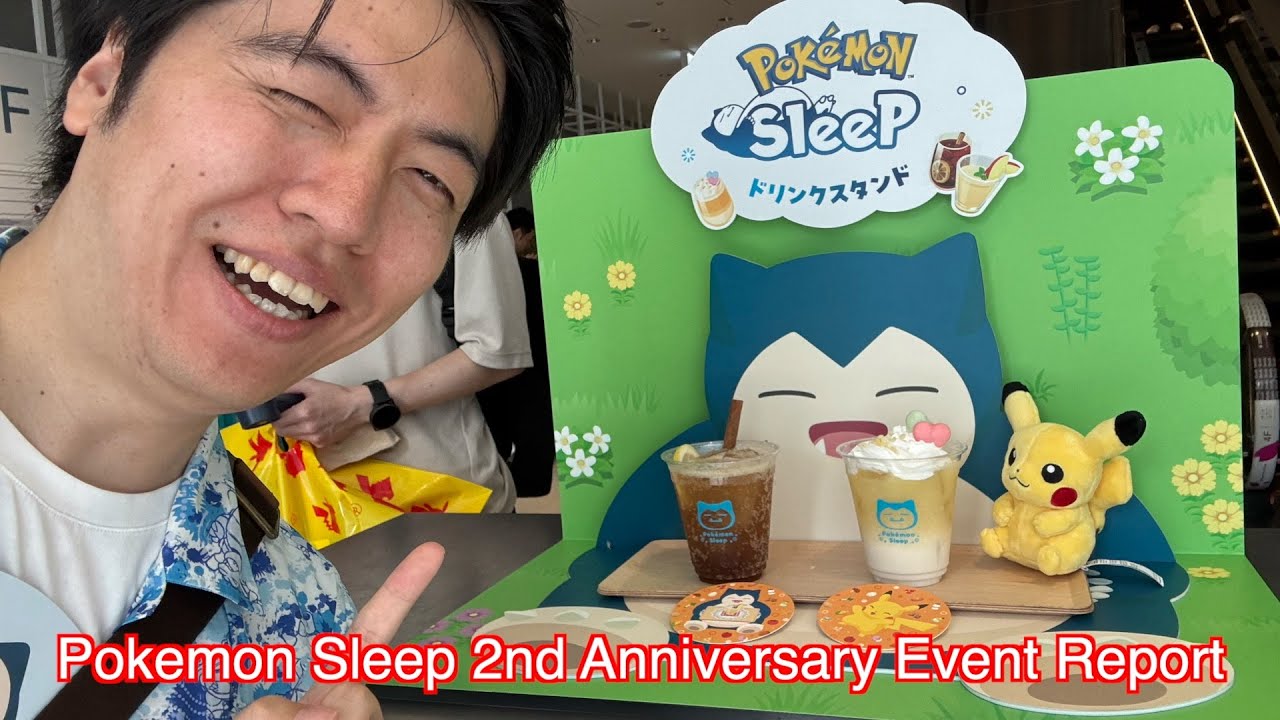 Pokemon sleep 2nd anniversary Shibuya Report