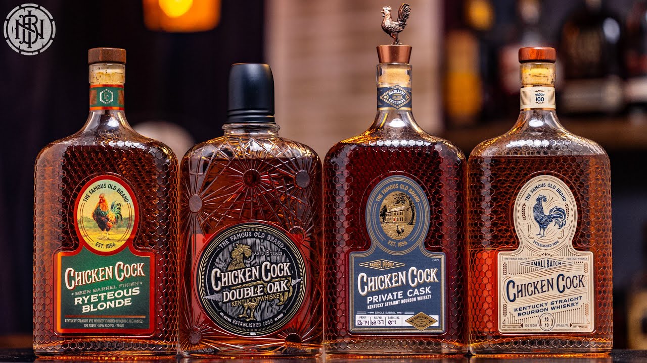 Exploring Chicken Cock Whiskey - Double Oak, Ryeteous Blonde, Barrel Proof, & Small Batch Bourbon