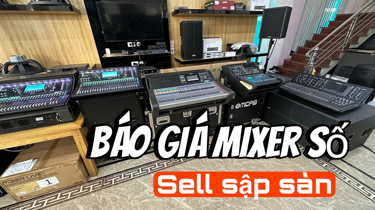 Báo giá mixer số cao cấp giá siêu khuyến mại cho anh em // KhánhNB 0981 309 379