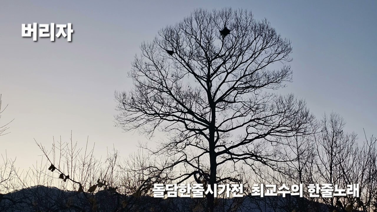 버리자