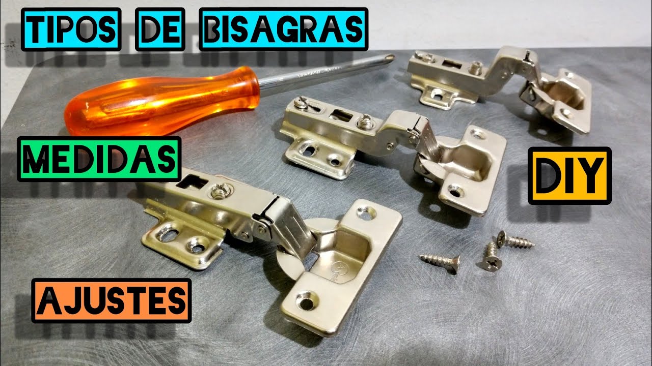 Cómo Instalar y Ajustar Fácil Bisagras Bidimensionales / Ocultas / de Cazoleta.