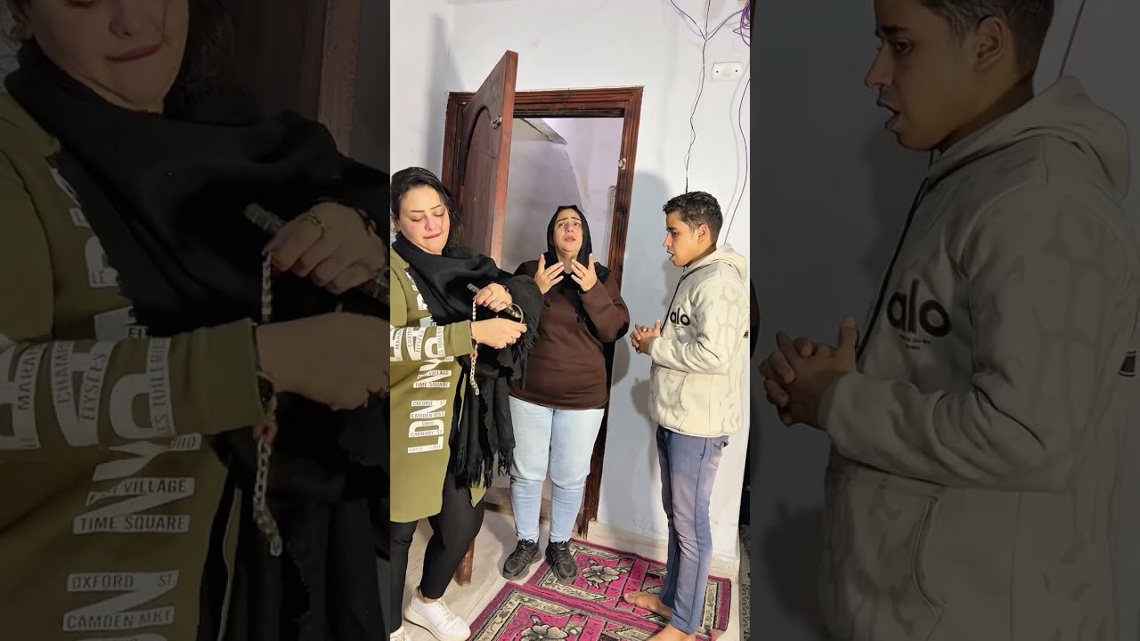شوف بتقول لحمتها اي من ع الباب 😱