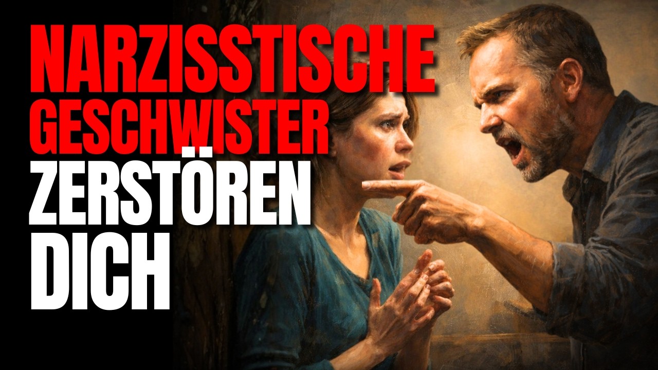 Wenn dein Bruder oder deine Schwester Narzisst ist – diese Dynamik zerstört dich