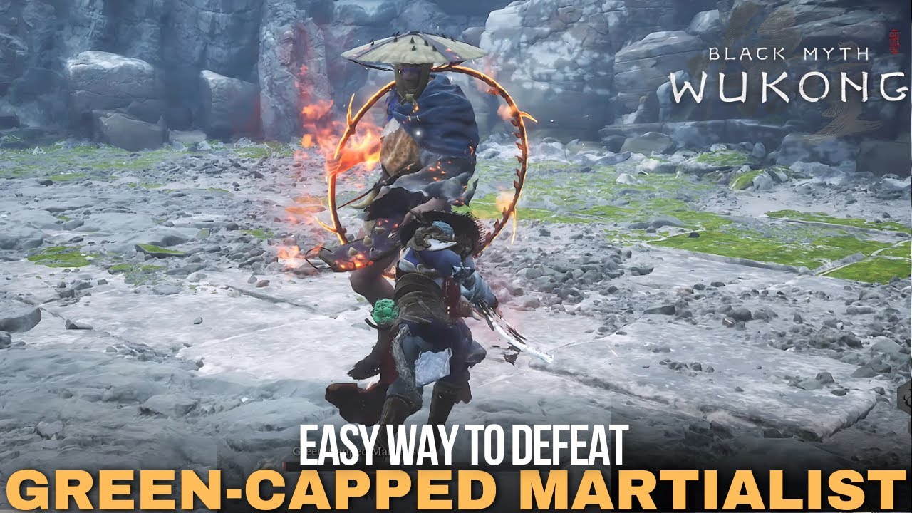 Black Myth: Wukong - How to Kill Green-Capped Martialist (Easy Way)