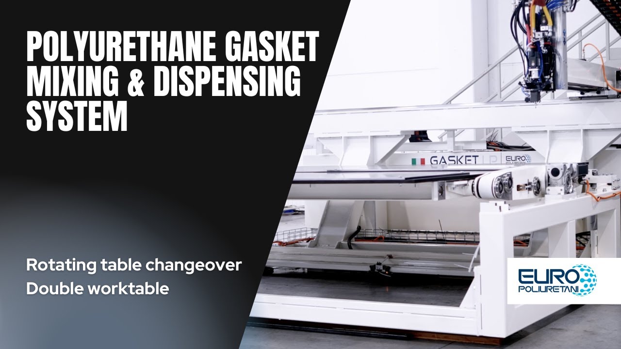 Polyurethane gasket mixing & dispensing system | Europoliuretani