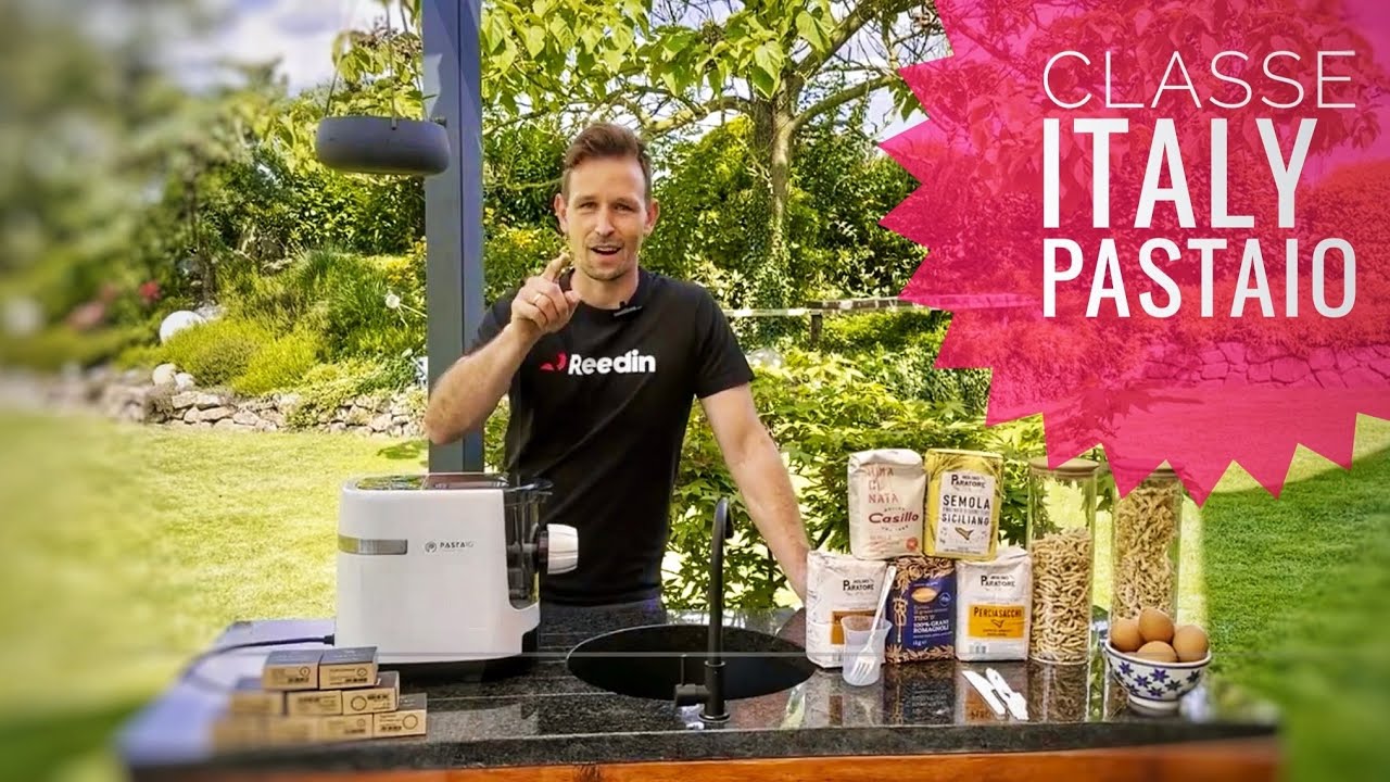 Die Pastaio von CLASSE Italy - mit italienischen Bronze Matrizen zur Profi Pasta
