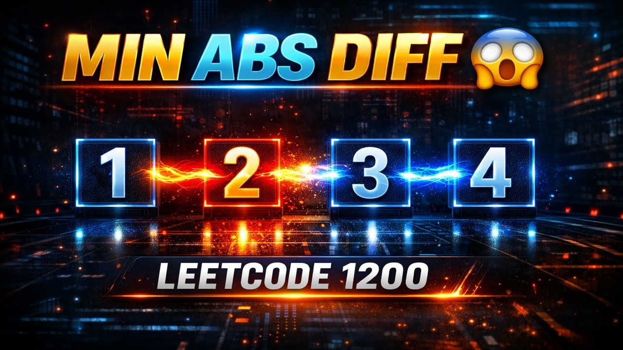 Leetcode 1200. Minimum Absolute Difference