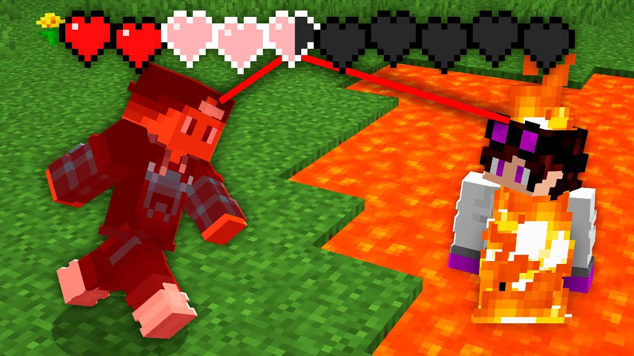 MENDRUX DIVIDEM A MESMA VIDA NO MINECRAFT