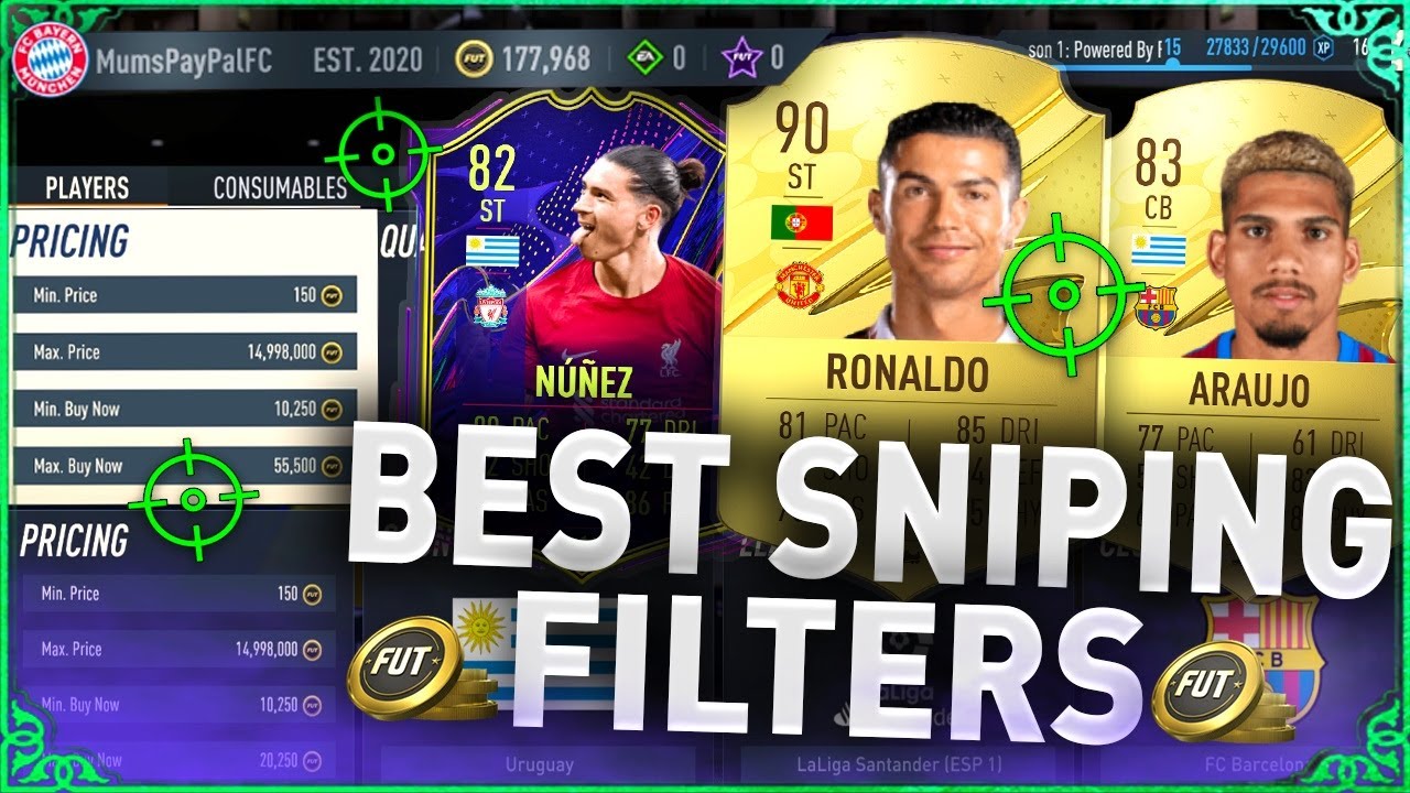 Best Sniping Filters #9 🤩 *MAKE 100K QUICK* (FIFA 23 BEST SNIPING FILTERS TO MAKE COINS) #FIFA23