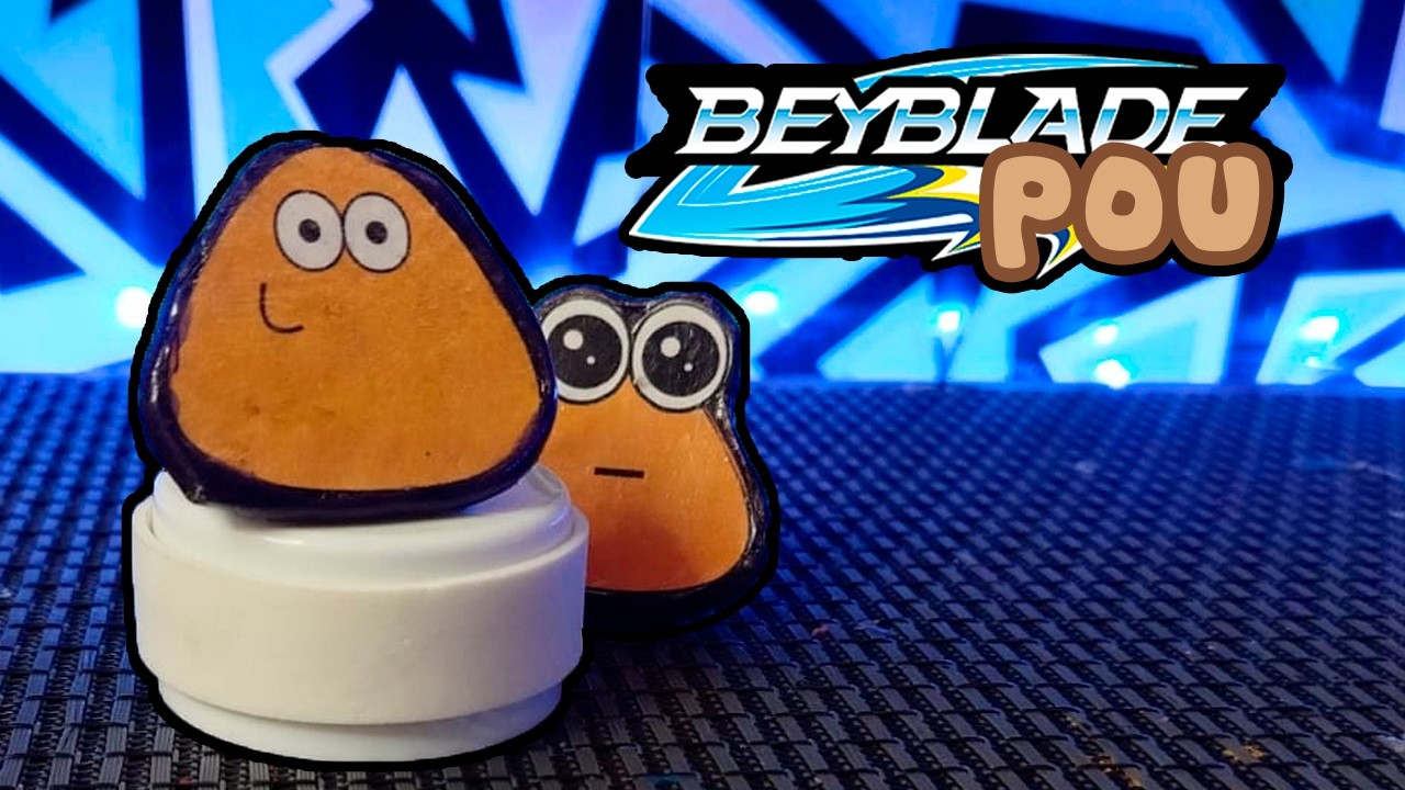 EL BEYBLADE DE POU🧐 | Beyblade Casero | ESPECIAL 13k SUBS