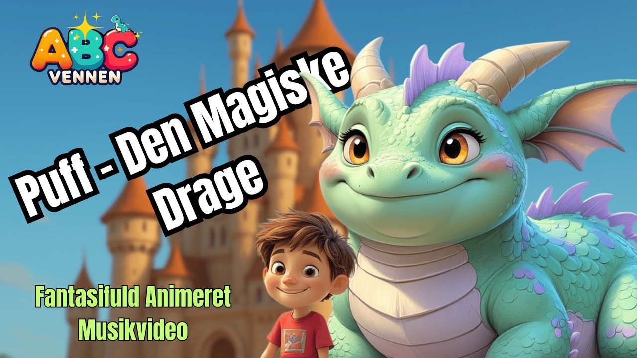 PUFF – Den magiske drage - Danske Børnesange.