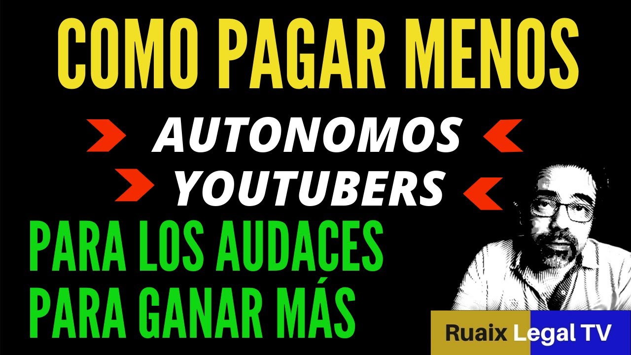 Autonomos Youtube | Como Pagar Menos De Autónomo | Cuota de Autonomos | Tarifa Plana| Pluriactividad