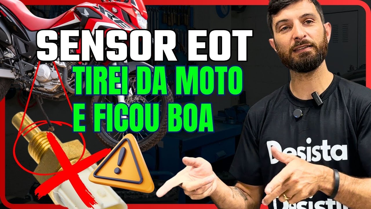 O que acontece ao tirar o EOT da MOTO  #mecânicademotos