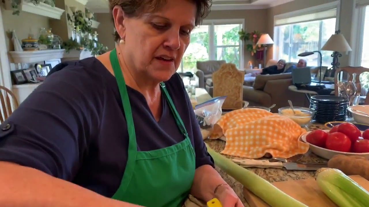 Cooking with Mary’s Village Style  Pasta with Cucuzza