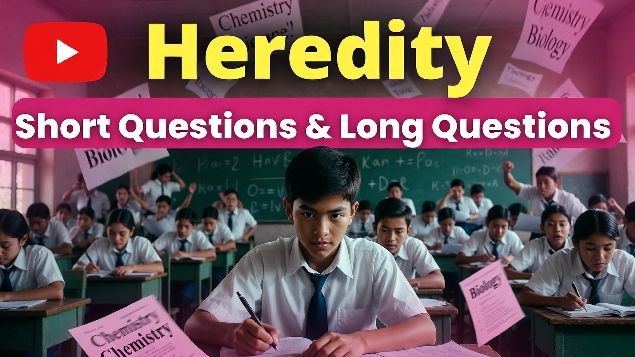 Heredity | Class 10 | Adhyayanshala | आनुवंशिकता