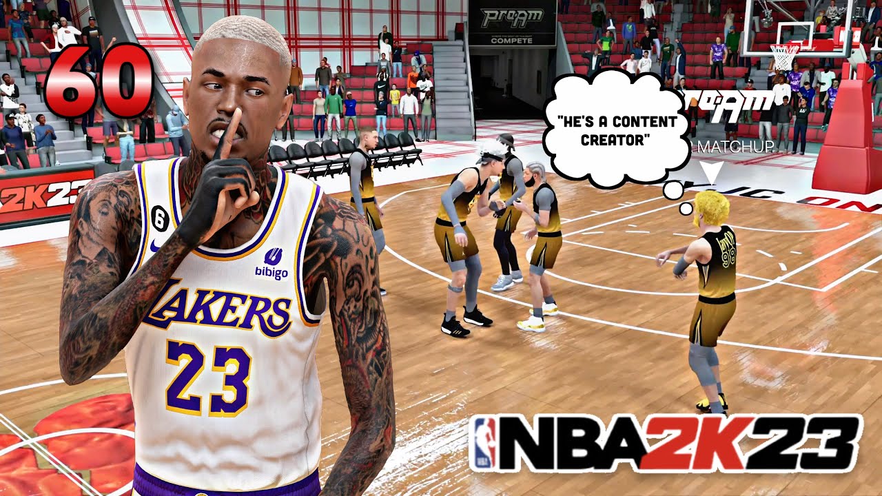Я НАБРОСИЛ 60 Очков Команде Лиги в Сравнительном Турнире NBA 2K23 (Двойное Овертайм!)