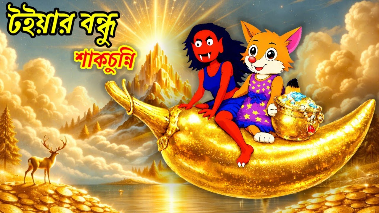 শাকচুন্নির বন্ধু টইয়া 😱 | Bangla Emotional Cartoon Story 2026 | Orme Cartoon