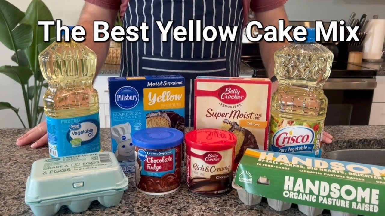 Сравнение смесей для желтого бисквита Pillsbury и Betty Crocker (какая смесь лучше) | Какая лучше?