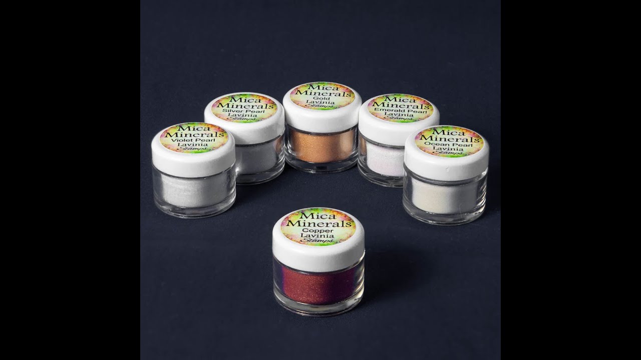 Introducing the new Lavinia Stamps Mica Powders