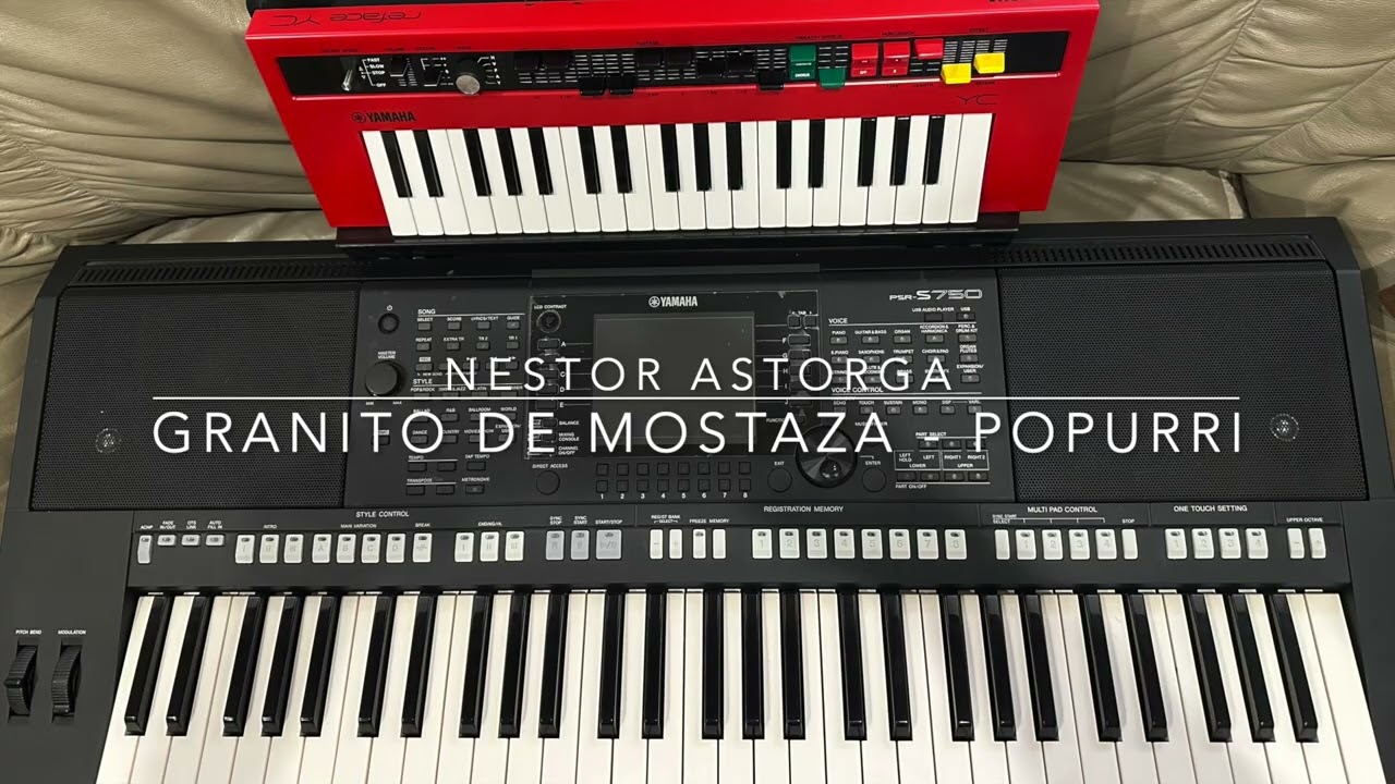 El Granito de Mostaza Popurri - Nestor Astorga - Yamaha Keyboards - Ritmo: Salsa