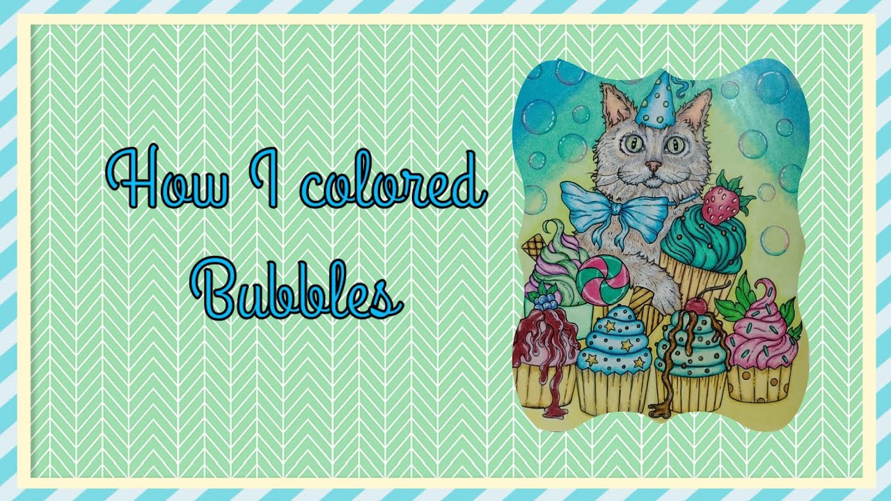 How I colored bubbles  #coloringbubbles #colorwithme #colorbyadry  #rjhampson #colouringforcancer 