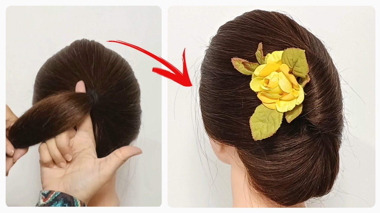 😱 Penteado em 1 Minuto | Coque simples e rápido | Coques Práticos para Todas as Ocasiões