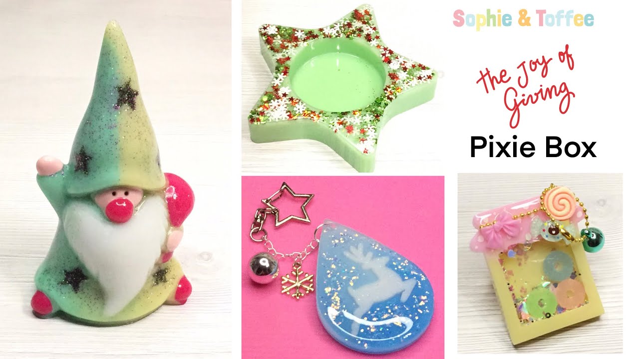 Resin Crafts- Sophie and Toffee- The Pixie Box- DIY