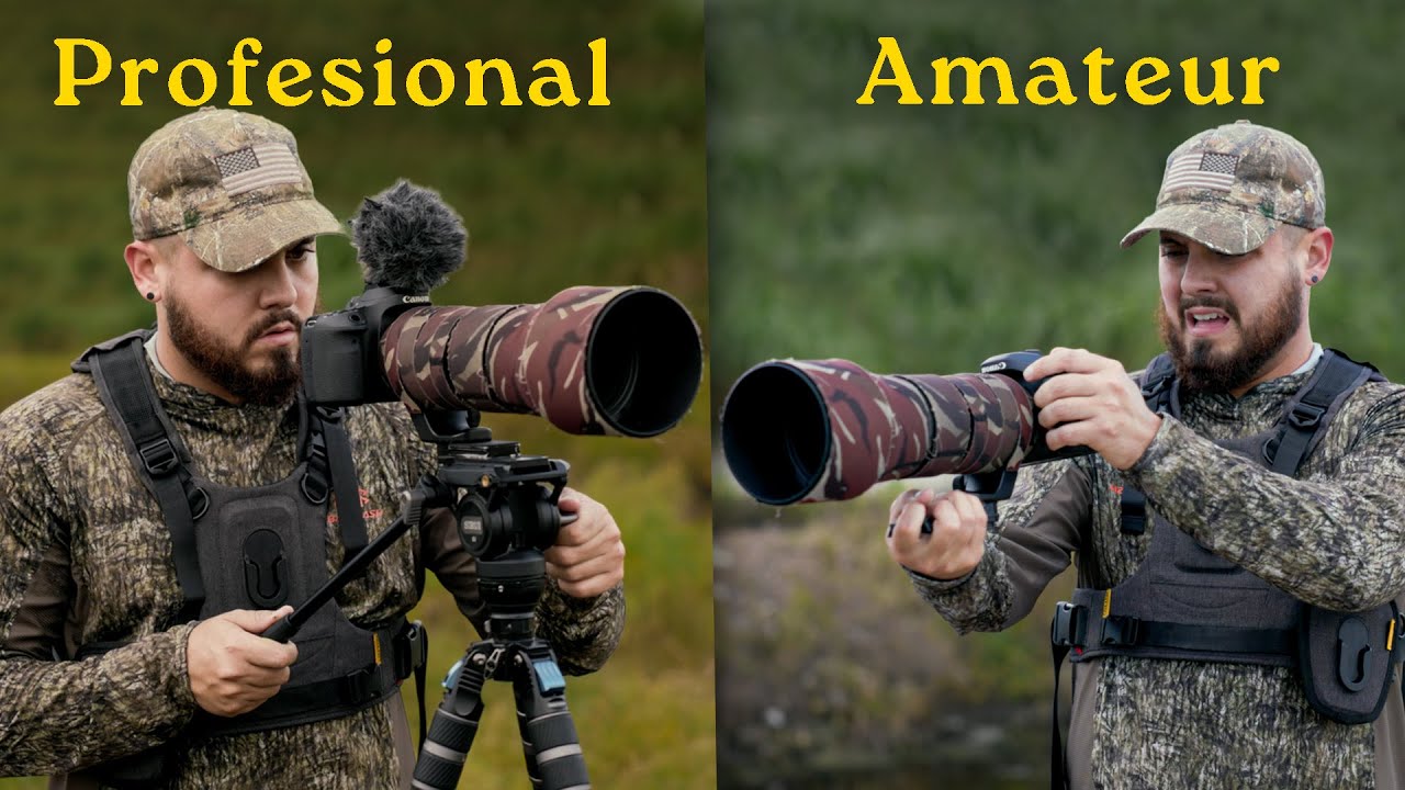 Como Grabar Videos de Vida Salvaje como un PROFESIONAL sin importar el equipo 🎥🦉