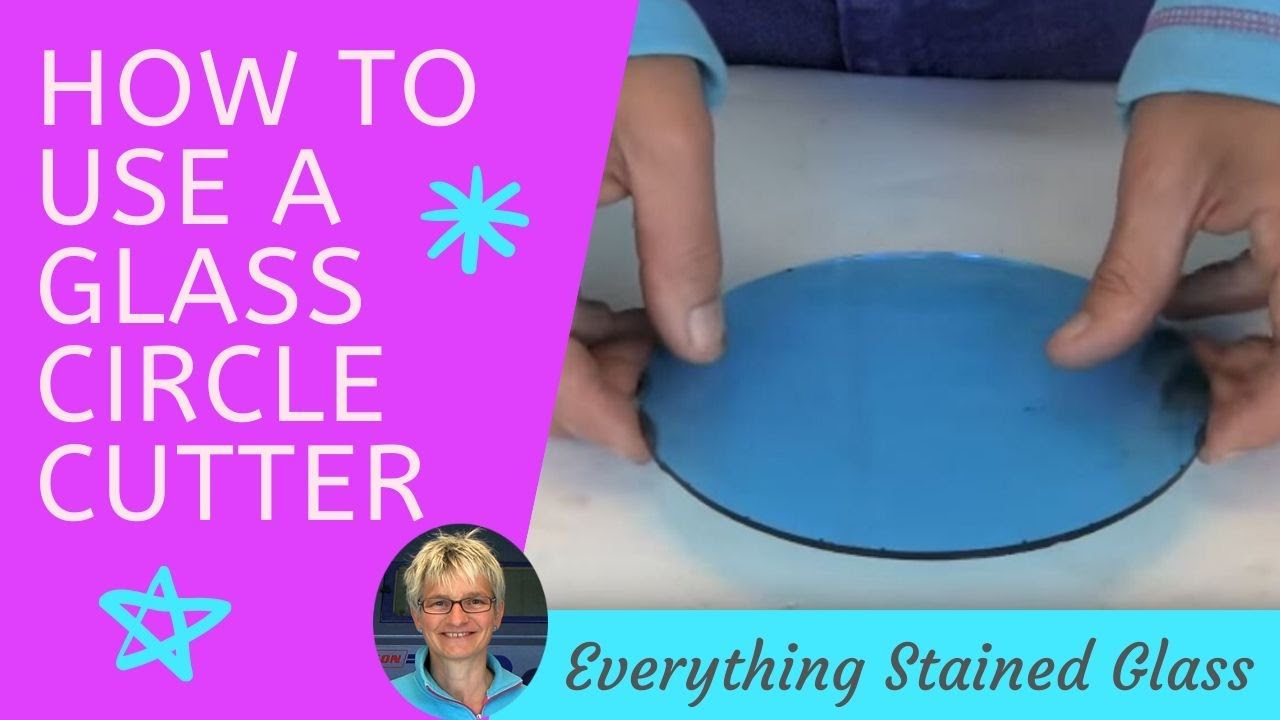 Using A Circle Cutter to Cut Stained Glass