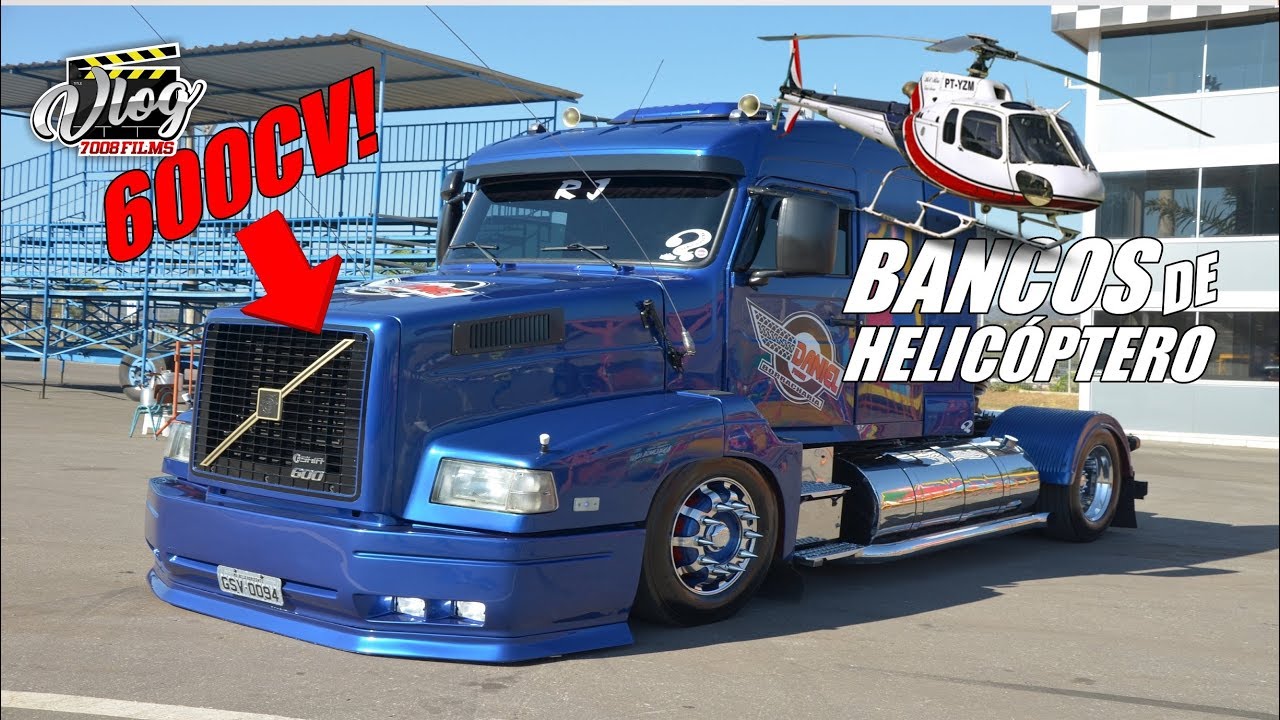 VLOG7008 600CV + BANCOS DE HELICÓPTERO! VOLVO EDC SOCADO - Canal 7008films