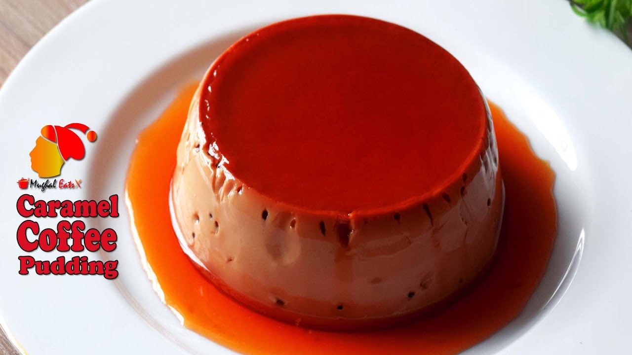 Perfect Caramel coffee pudding | Creme coffee custard