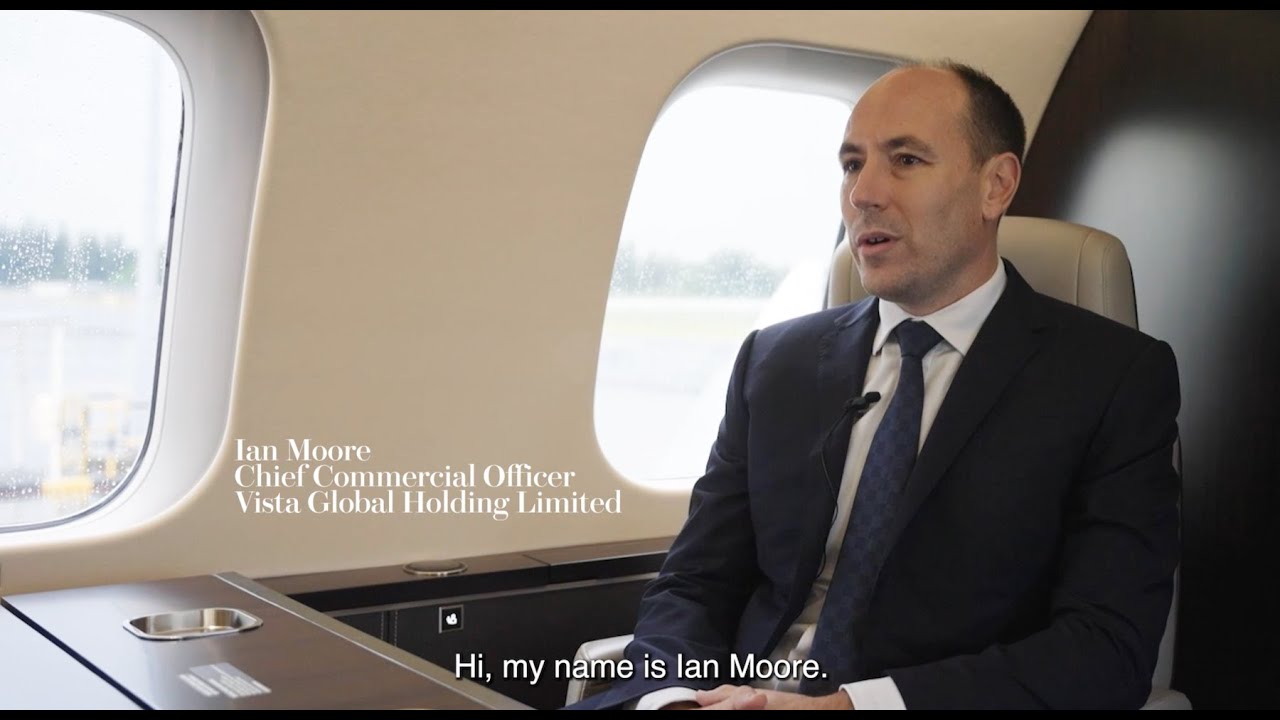 Leaders of Luxury: Ian Moore, Chief Commercial Officer for VistaJet