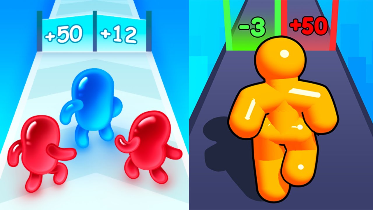 Join Blob Clash 3D Vs Tall Man Run | Walkthrough Max Gameplay | New Update(Android & iOS)