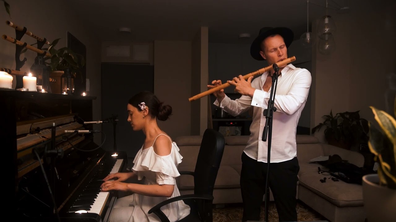 Je Te Laisserai Des Mots (Bansuri Flute and Piano Cover) | Music Of Two Worlds #17