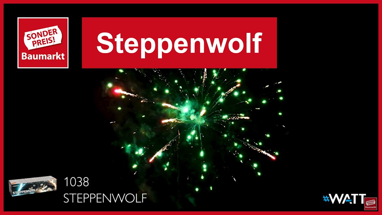 Feuerwerk Steppenwolf