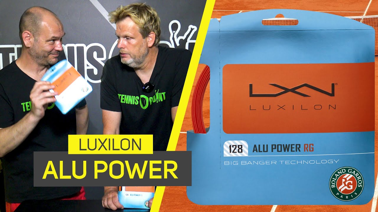 Die Perfekte Tennissaite f&uuml;r den Sandplatz | Luxilon 128 Alu Power RG
