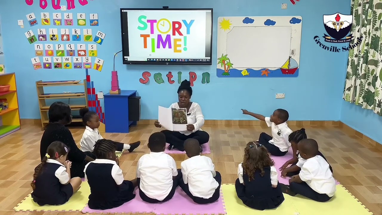 STORY TIME WITH PRESCHOOLERS- ON A WALK WITH MY MOTHER.