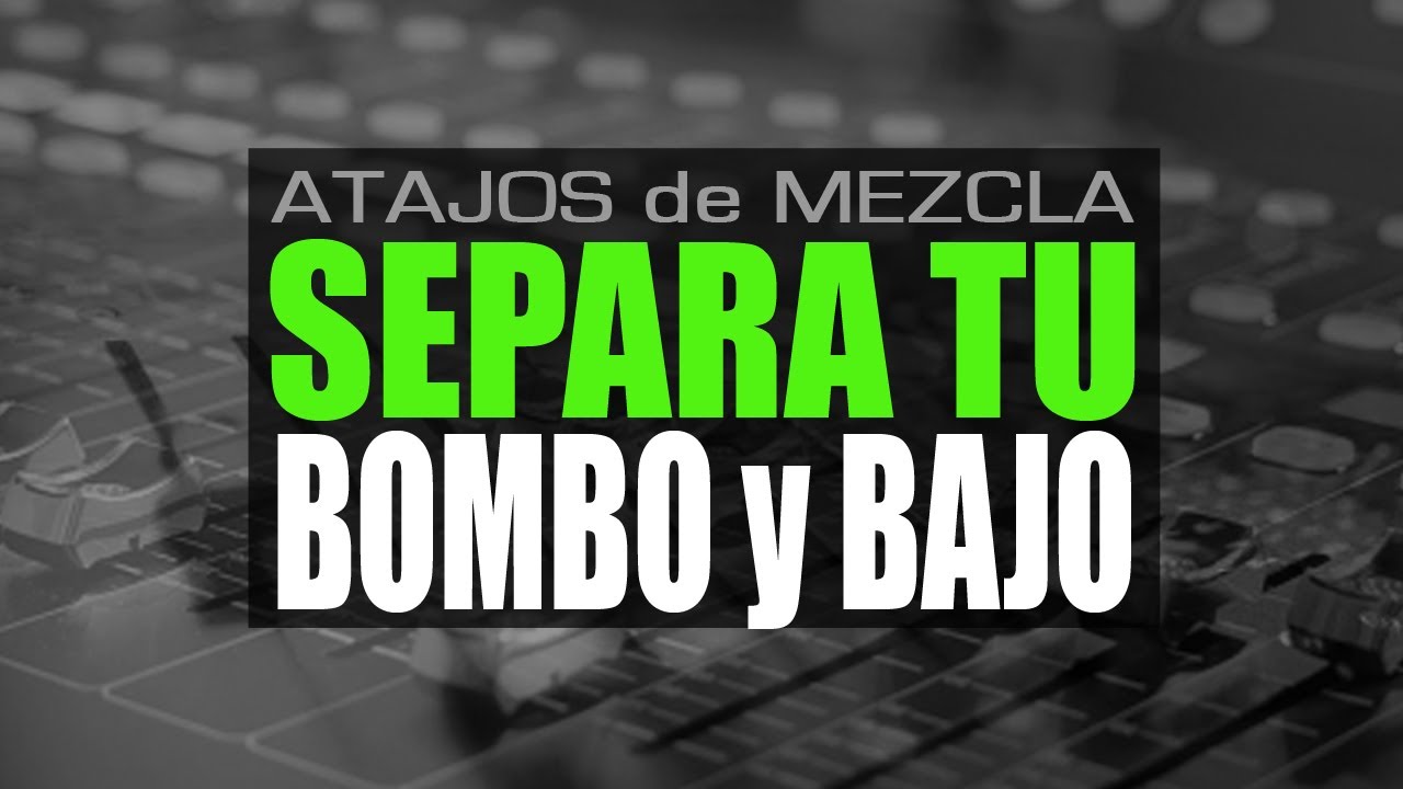 Cómo Separar BOMBO y BAJO de una vez (en 3 Sencillos Pasos)